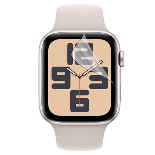 Näyttösuoja Watch SE 2 - 44mm [Pakkaus 6] Kestävä Ultra Ohut Muovinen Suojakalvo Phonillico Transparent