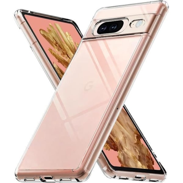 Transparent Skal för Google Pixel 8 - Ultra Tunn Skydd i TPU Phonillico®