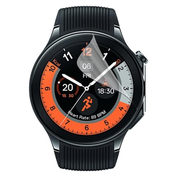 Beskyttelsesfilm til Oppo Watch X [Pakke 6] Ultra Tynde Beskyttelsesplastik Phonillico Transparent