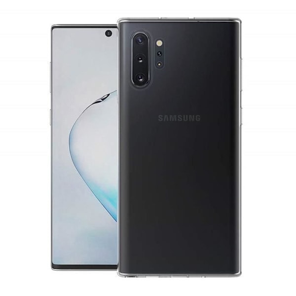 Coque Gel TPU Läpinäkyvä Samsung Galaxy NOTE 10 PLUS - Ultra Ohut Pehmeä Silikoni Suoja [Phonillico®] Transparent