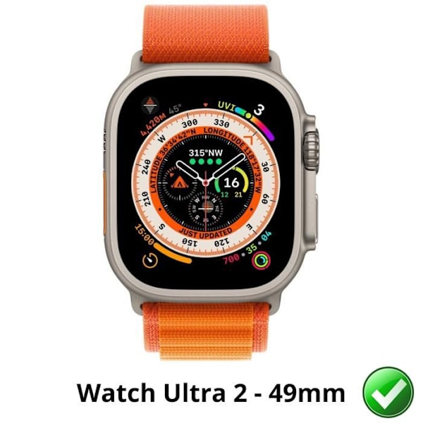 Skærmbeskyttelse til Watch Ultra - 49mm [Pack 6] Ultra Tynd Holdbar Plastfilm Phonillico Transparent