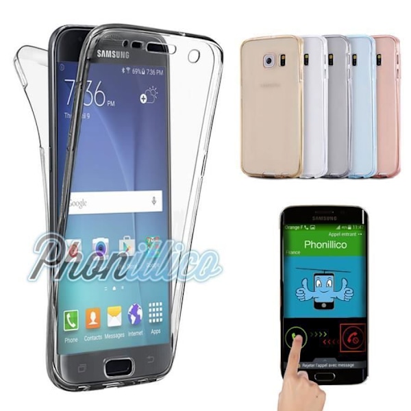 Coque för Samsung Galaxy J5 2017 - TPU Hel Transparant Phonillico®