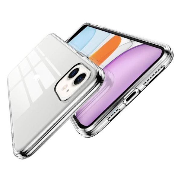 Coque Gel TPU Transparent pour Apple iPhone 11 - Suojakuori Ohut Silikoni [Phonillico®]