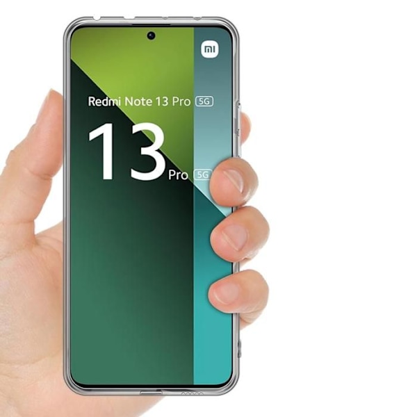 Coque - Phonillico® - Xiaomi Redmi Note 13 PRO 5G - Silikonigeeli TPU - Ultra Slim - Kirkas Transparent