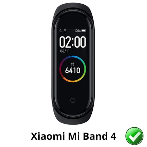 Skärmskydd för Xiaomi Mi Band 4 [Pack 15] Ultra Tunn Plastfilm Skyddande Phonillico Transparent