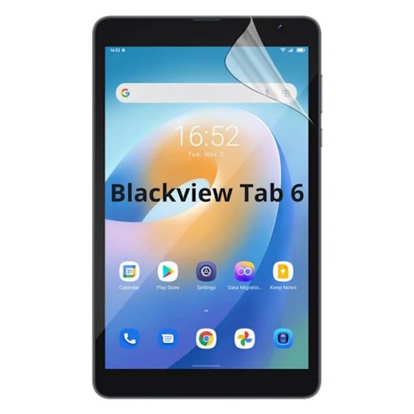 Näytönsuojus - Phonillico - Blackview Tab 6 - Pakkaus 2 - Muovikalvo - Naarmunkestävä