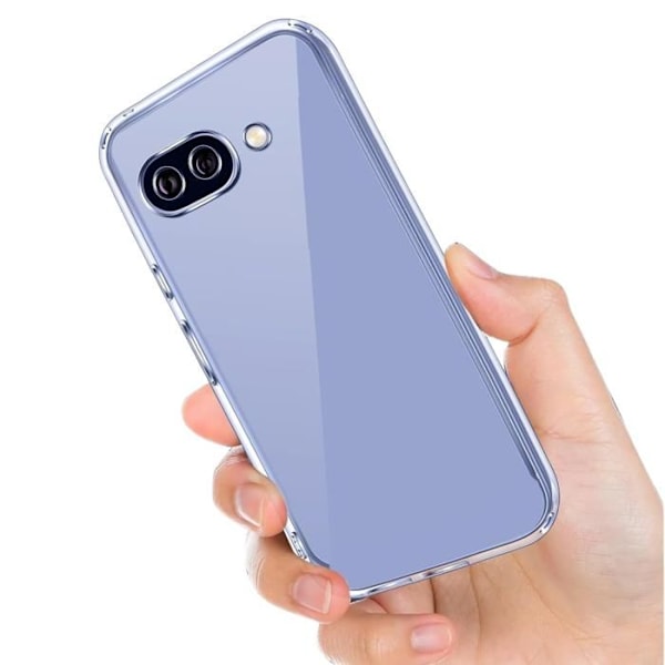 Coque - Phonillico® - Google Pixel 9a - Silikone Gel TPU - Ultra Tynd - Transparent Transparent