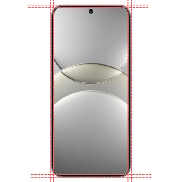 Hærdet Glas - Phonillico® - Huawei Nova 13 - Pakke med 2 - Ridsefast - Transparent Transparent