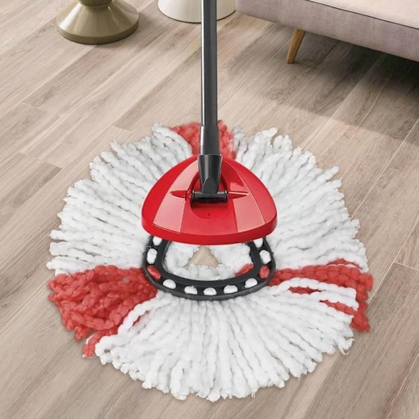 Serpillère för Vileda Turbo / Turbo Smart / Easy Wring & Clean [Pack 3] Tvättbart återanvändbart mopphuvud
