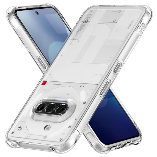 Coque til Nothing Phone 3a - Stødabsorberende Beskyttelse TPU Blød Transparent Phonillico® Transparent