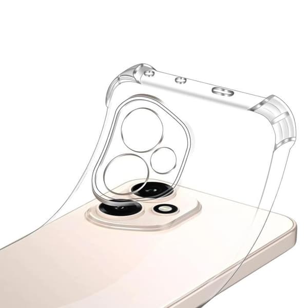 Coque för Honor 400 5G - Stötsäker TPU Sköld Transparent Phonillico® Transparent