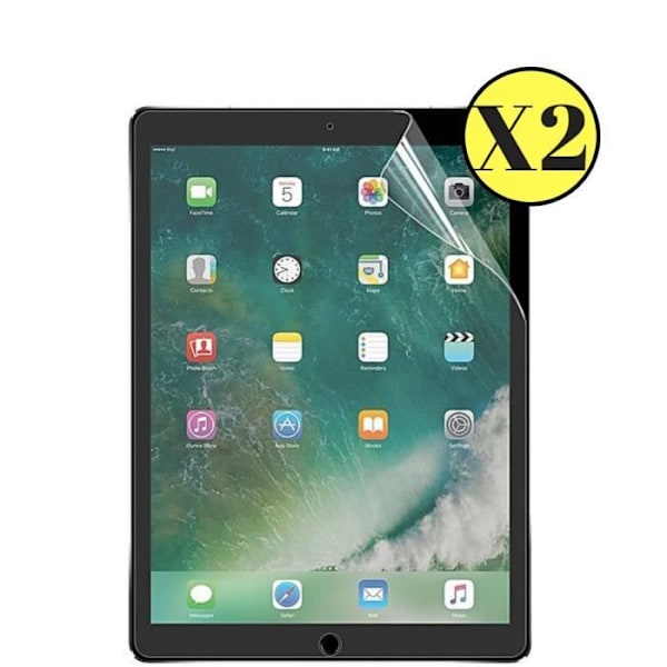 Suojakalvo - Phonillico - iPad PRO 12,9' - 2 kpl - Naarmuuntumaton - Synteettinen muovi