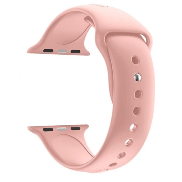 [Kompatibel Apple iWatch 40 mm] Armbandsilikon Rosa Mjuk Storlek S-M Sport Unisex Ersättning Klocka