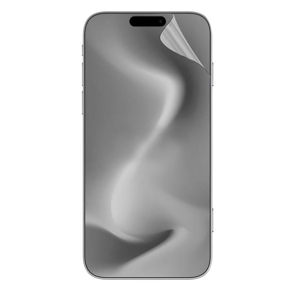 Skærmbeskyttelse - Phonillico - iPhone 16 Plus - Pack 2 - Ultra Tynd - Ridseresistent Transparent
