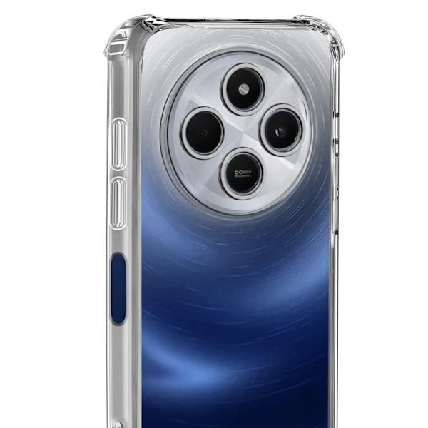 Skal till Xiaomi Poco C75 - Phonillico® - Stötsäker - Mjuk silikon - Transparent - Unisex Transparent