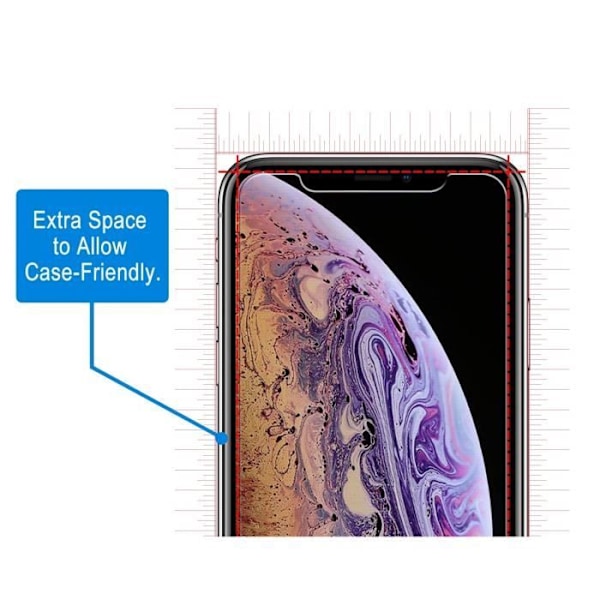 Härdat Glas för Apple iPhone 11 PRO MAX [Pack 3] Ultra Resistenta Skärmskydd Film [Phonillico®]