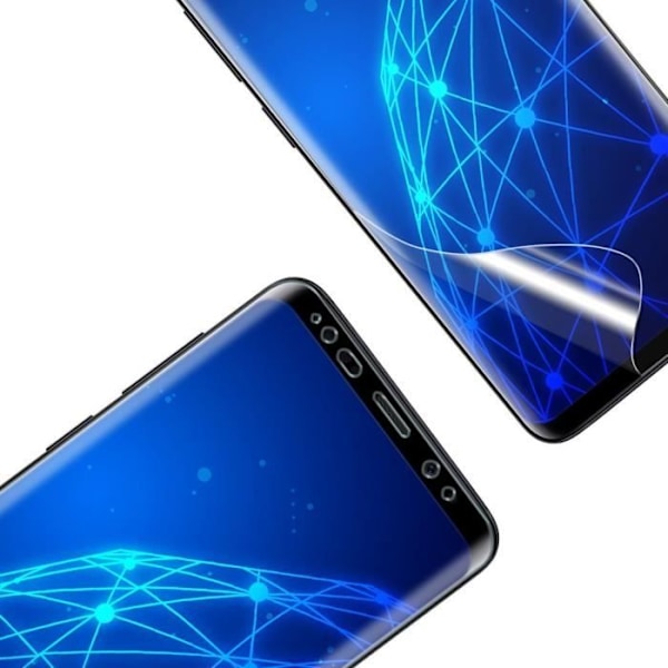 Sæt med 5 Film til Samsung Galaxy S8 - Beskyttelsesfilm i Buet Plast, Ridseresistent, Ultra Tynd [Phonillico®]