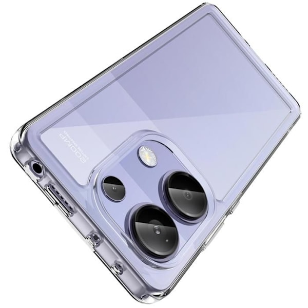 Skydd för Xiaomi Redmi Note 13 Pro 4G - Phonillico® - Flexibel - Transparent - Repfria - Stötsäker Transparent
