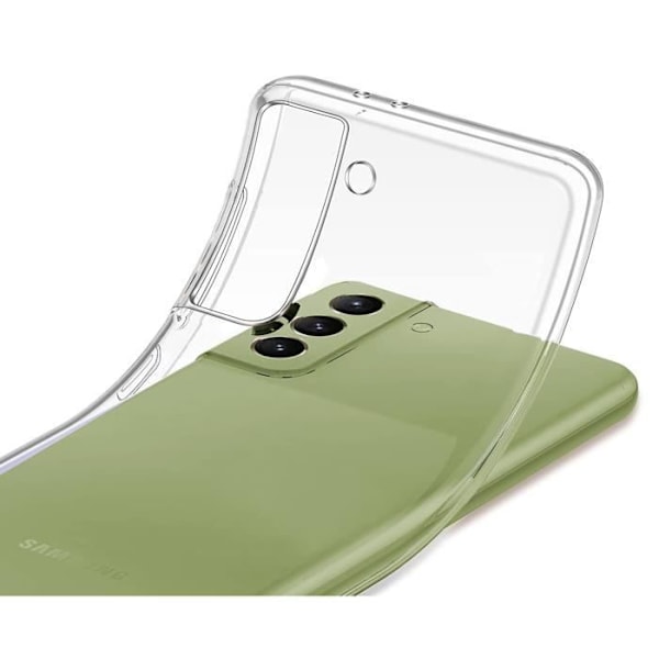 Coque Samsung S21 FE 5G - Silikoni Geeli TPU Läpinäkyvä Suoja Pehmeä Erittäin Ohut Phonillico® Transparent