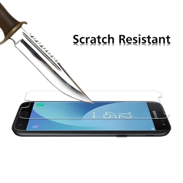 Karkaistu lasi SAMSUNG GALAXY J5 2017 J530 - Erittäin kestävä läpinäkyvä näytönsuojakalvo Phonillico® Transparent