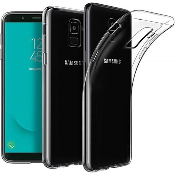 Kuori Samsung Galaxy J6 2018 J600 - Liukas TPU Läpinäkyvä Silikoni Ultra Ohut [Phonillico®]