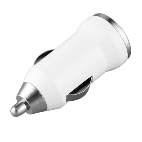 [Kompatibel iPhone XSMAX-XR-XS-X-8PLUS-8-7PLUS-7-6PLUS-6-5-SE] Hvid Biloplader Cigartænder [Phonillico®]