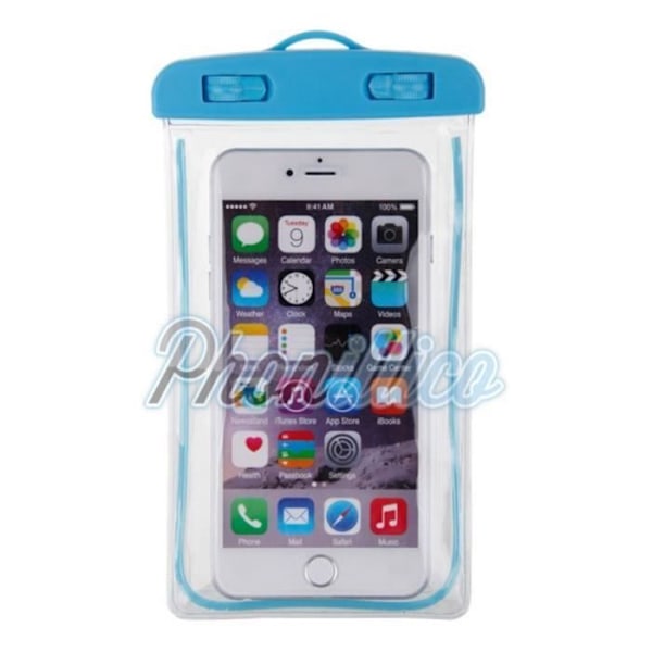 Väskor Vattentät - PHONILLICO - för Lumia 650 640 550 950 950 XL - Mjuk - Unisex - Blå Blå
