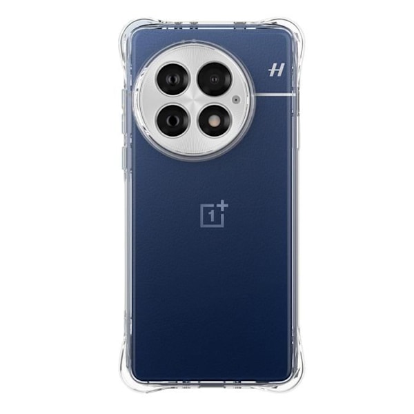 Fodral för OnePlus 13 - Phonillico® - Stöttålig - Mjuk - Transparent - Förstärkt skydd Transparent