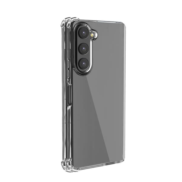 Coque til Samsung Galaxy Z FOLD 7 - Stødabsorberende Beskyttelse Silikone Blød Transparent Phonillico® Transparent