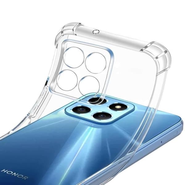 Coque til Honor 70 LITE - Stødabsorberende TPU Blød Transparent Phonillico® Transparent