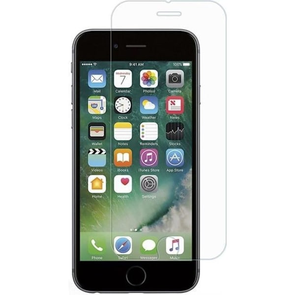 Skyddsfilm - Phonillico® - iPhone 8 - Härdat glas - Repfri - Transparent Transparent