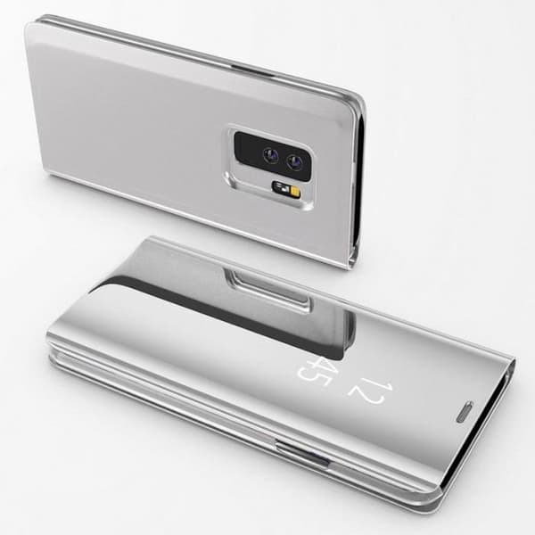 Coque Rabat Miroir Sølv til Samsung Galaxy A71 - Coque Housse Etui Case Beskyttelse Clear View Phonillico® Pengar