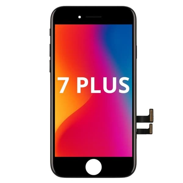 Erstatnings LCD-skærm til iPhone 7 PLUS – Samlet berøringsglas Phonillico®