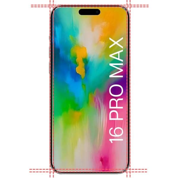 Filmm Spänt Glas för iPhone 16 PRO MAX och Kameraskydd [Pack 2] Skyddsglas Phonillico® Transparent