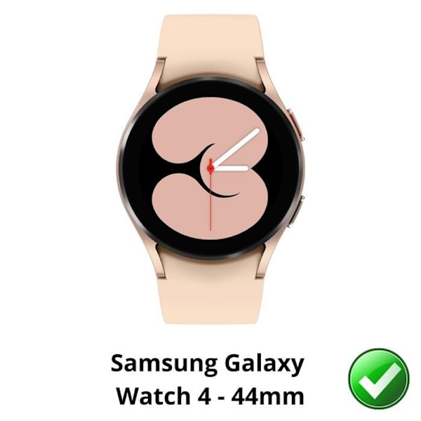 Skärmskydd för Samsung Galaxy Watch 4 - 44mm [Pack 6] Ultra Tunn Plastfilm Skydd Phonillico Transparent