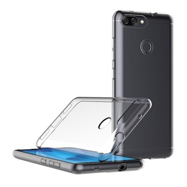 ASUS ZENFONE MAX PLUS M1 ZB570TL Transparent TPU Gelskal Smalt Mjukt Silikonskydd Phonillico®