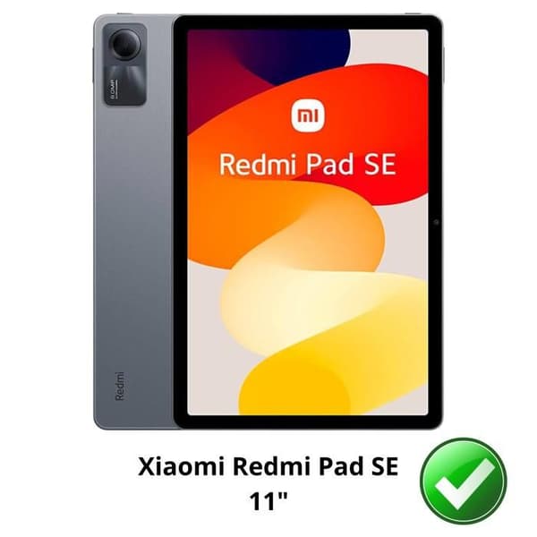 Tabletcase - Kompatibel med Xiaomi Redmi Pad SE - Stødabsorberende Blød TPU Beskyttelse - Transparent Transparent