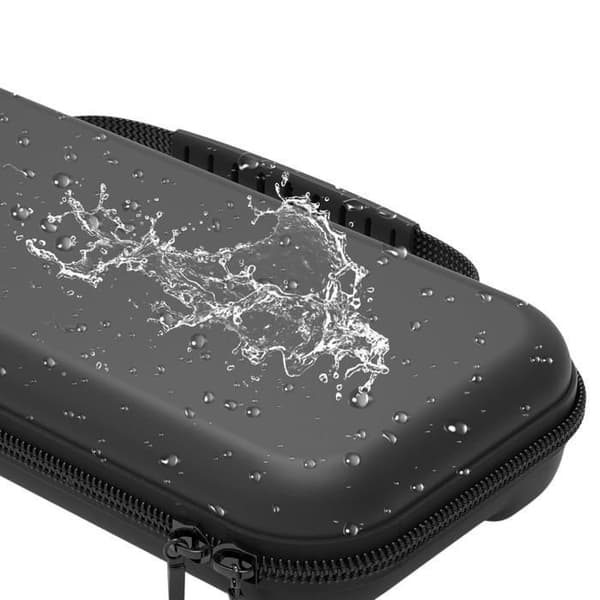 Etui til Nintendo Switch 2 - Sort transportpouch til opbevaring med kortpladser til spil Phonillico® Svart