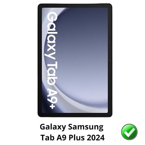Skærmbeskyttelse til Samsung Galaxy Tab A9 Plus 2024 [Pakke 2] Ultra Tynd Beskyttende Plastikfilm Phonillico