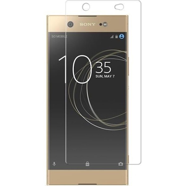 Beskyttelsesfilm - Phonillico® - SONY XPERIA XA1 ULTRA - Tempereret Glas - Anti-ridse - Transparent Transparent