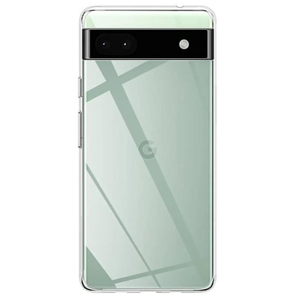 Skal till Google Pixel 6a - Silikongel TPU Transparent Skydd Mjukt Ultratunt Phonillico® Transparent