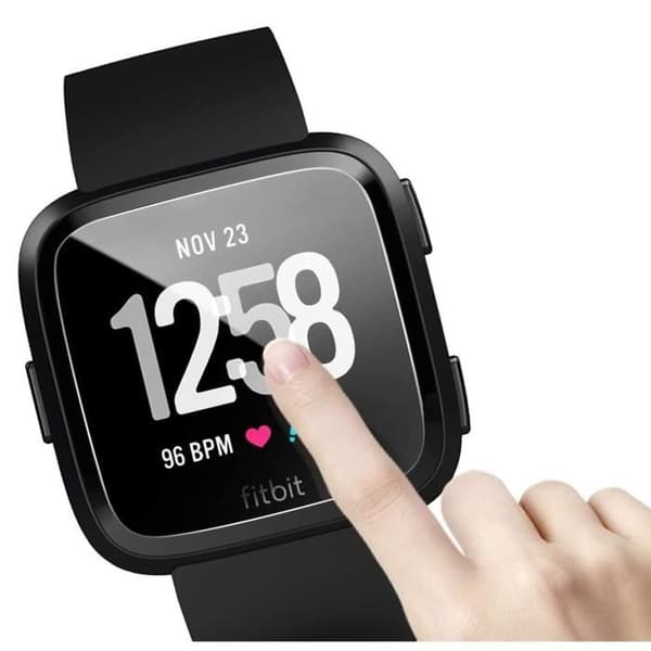 Karkaistu Lasia Fitbit Versa - Fitbit Versa Lite - Näytön Suojakalvo Älykellolle Phonillico®