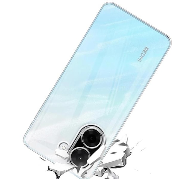 Coque - Phonillico® - Xiaomi Redmi A5 4G - Silikon Gel TPU - Transparent - Ultra Tunn Transparent