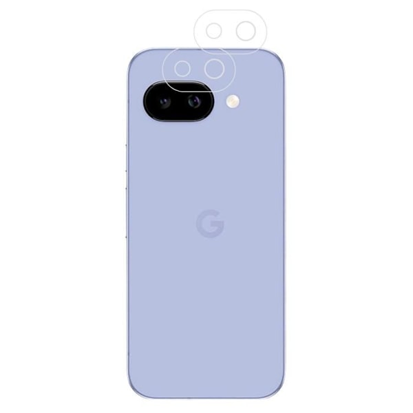 Kameran suoja - Phonillico® - Google Pixel 9a - 2 kpl - Temperoitua lasia - Naarmuuntumaton Transparent