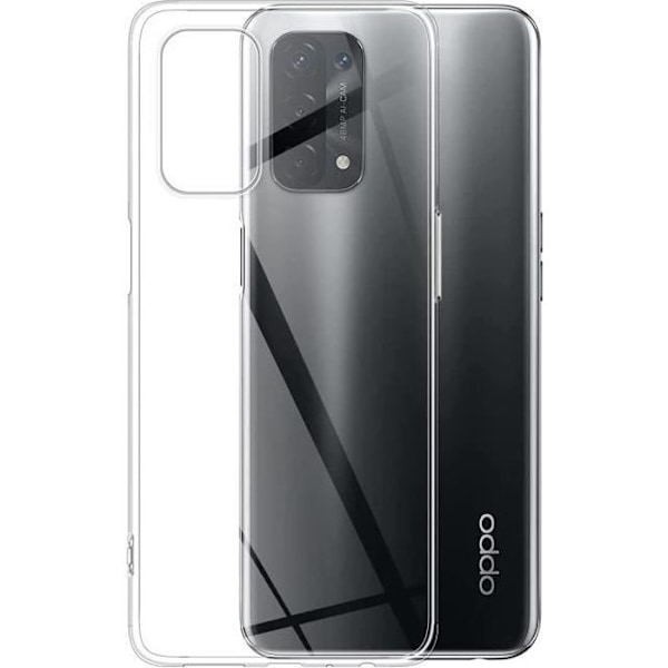 Coque til Oppo A74 5G - Transparent Silikone Gel TPU Blød Ultra Tynd Phonillico® Transparent