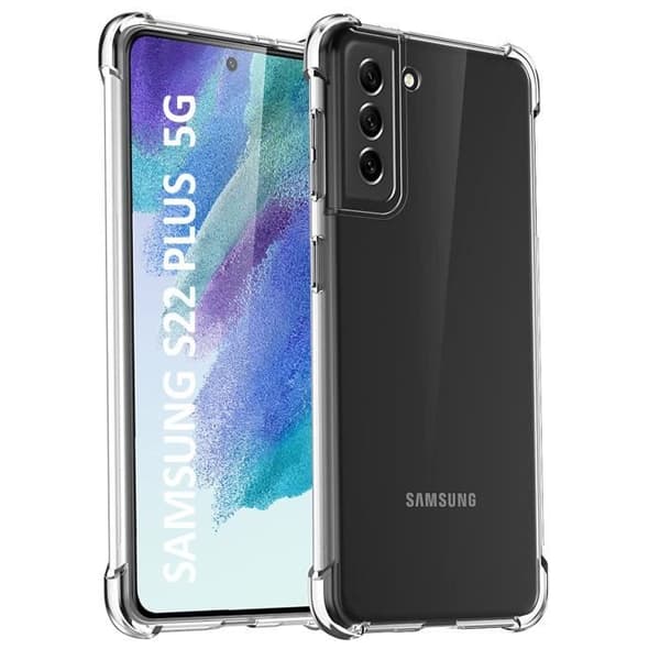 Coque - Phonillico® - Samsung S22 PLUS 5G - Blød Silikone - Ultra Slim - Stødabsorberende Transparent