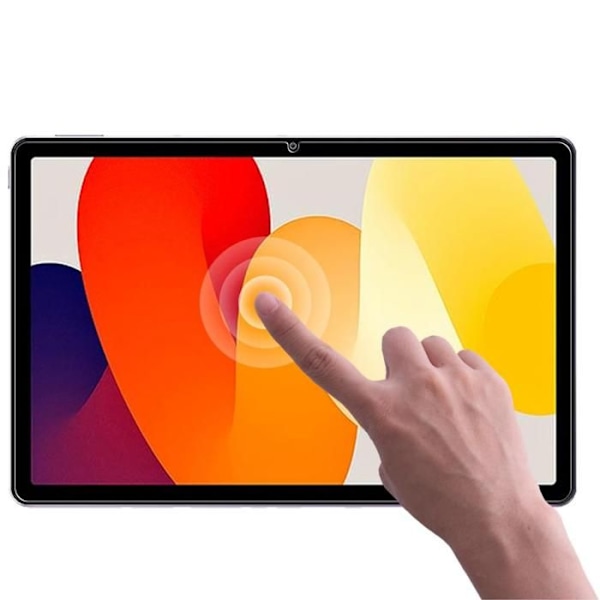 Beskyttelsesfilm til touchscreen-tablet kompatibel med Xiaomi Redmi Pad SE [Pack 2] hærdet glasfilm