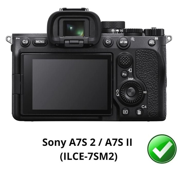 Skærmbeskyttelse - Phonillico - A7S 2-A7S II-A7SII - Pakke med 3 - Ridsefrit - Ultra tynd