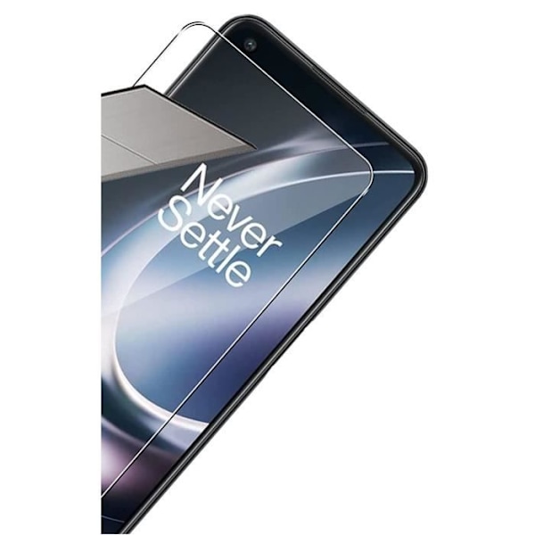 OnePlus Nord CE 2 Lite 5G:ssä käytettävä Tempered Glass [2 kappaleen pakkaus] Näytönsuojakalvo Phonillico® Transparent