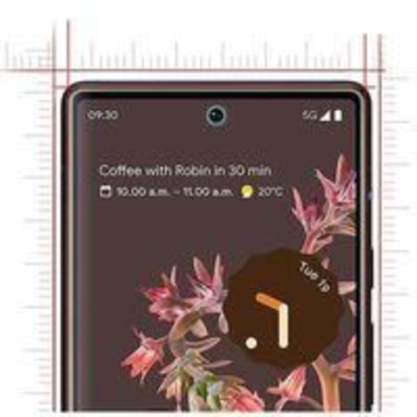 Fodral till Google Pixel 6 och 2 Skärmskydd i härdat glas Phonillico® Transparent
